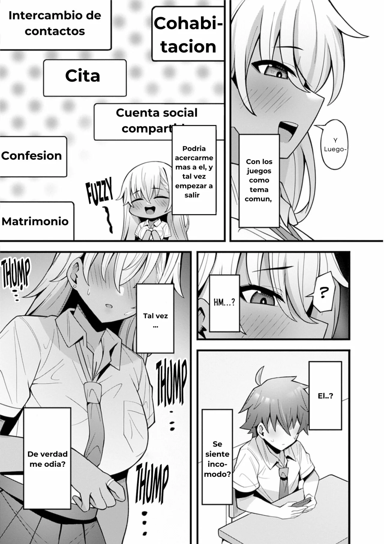 Uo Dekka – Kyonyuu Kyojiri Koushinchou Gyaru-chan wa Boku ni Koi Shiteru Capítulo 2 - Page 11