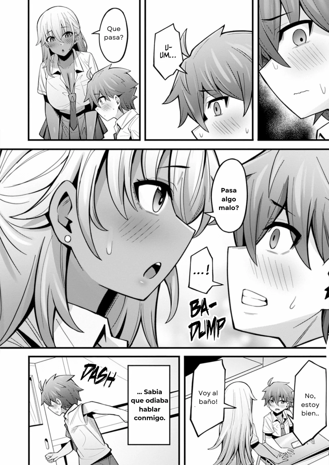 Uo Dekka – Kyonyuu Kyojiri Koushinchou Gyaru-chan wa Boku ni Koi Shiteru Capítulo 2 - Page 12