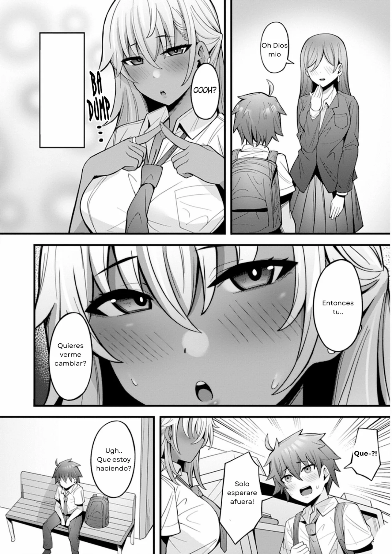 Uo Dekka – Kyonyuu Kyojiri Koushinchou Gyaru-chan wa Boku ni Koi Shiteru Capítulo 2 - Page 20