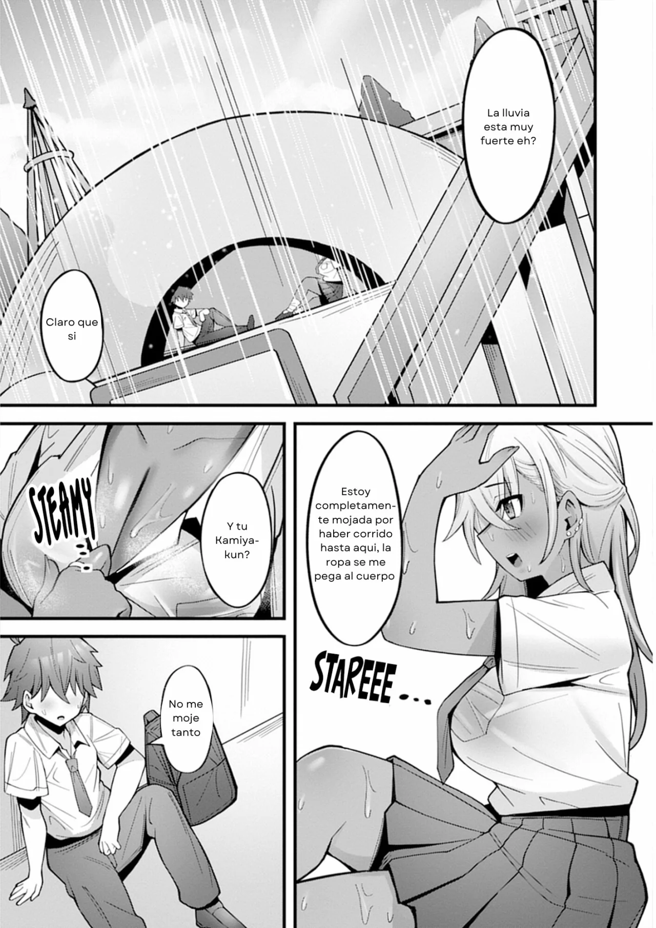 Uo Dekka – Kyonyuu Kyojiri Koushinchou Gyaru-chan wa Boku ni Koi Shiteru Capítulo 2 - Page 23
