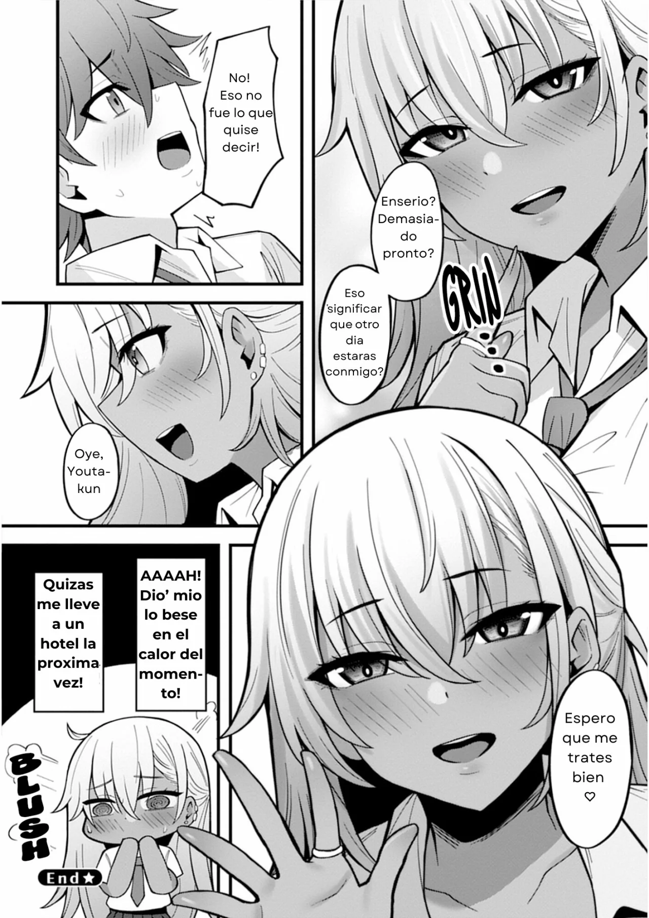 Uo Dekka – Kyonyuu Kyojiri Koushinchou Gyaru-chan wa Boku ni Koi Shiteru Capítulo 2 - Page 32