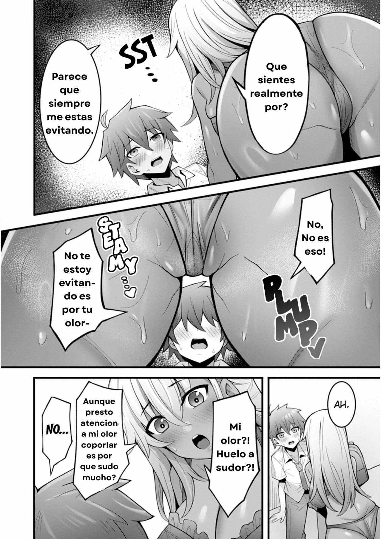Uo Dekka – Kyonyuu Kyojiri Koushinchou Gyaru-chan wa Boku ni Koi Shiteru Capítulo 2 - Page 34