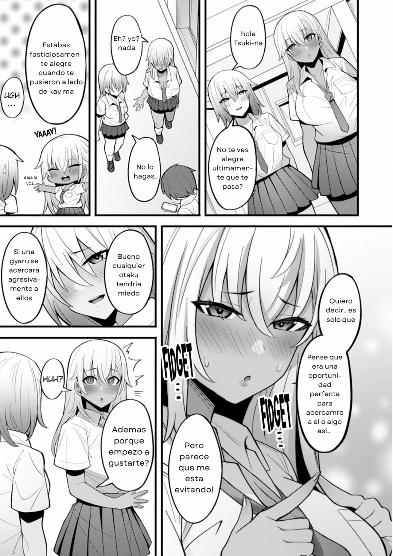 Uo Dekka – Kyonyuu Kyojiri Koushinchou Gyaru-chan wa Boku ni Koi Shiteru Capítulo 2 - Page 5