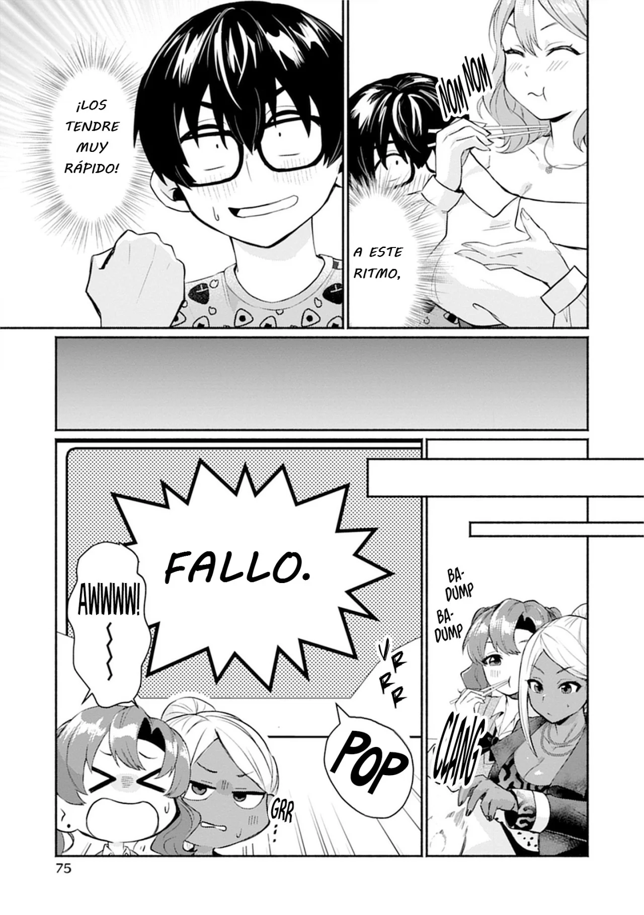 Uo Dekka – Kyonyuu Kyojiri Koushinchou Gyaru-chan wa Boku ni Koi Shiteru Capítulo 3 - Page 11