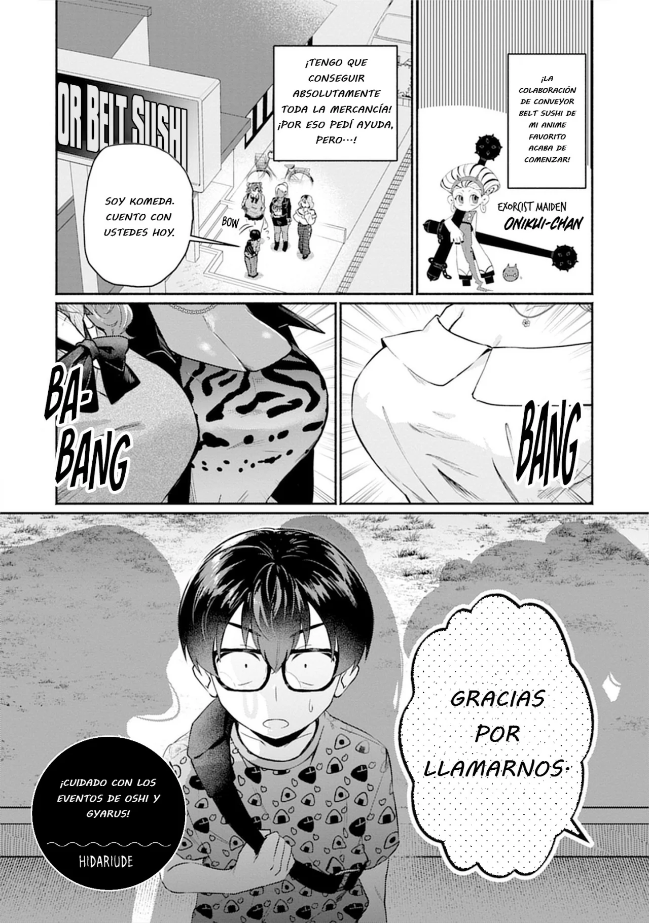 Uo Dekka – Kyonyuu Kyojiri Koushinchou Gyaru-chan wa Boku ni Koi Shiteru Capítulo 3 - Page 3