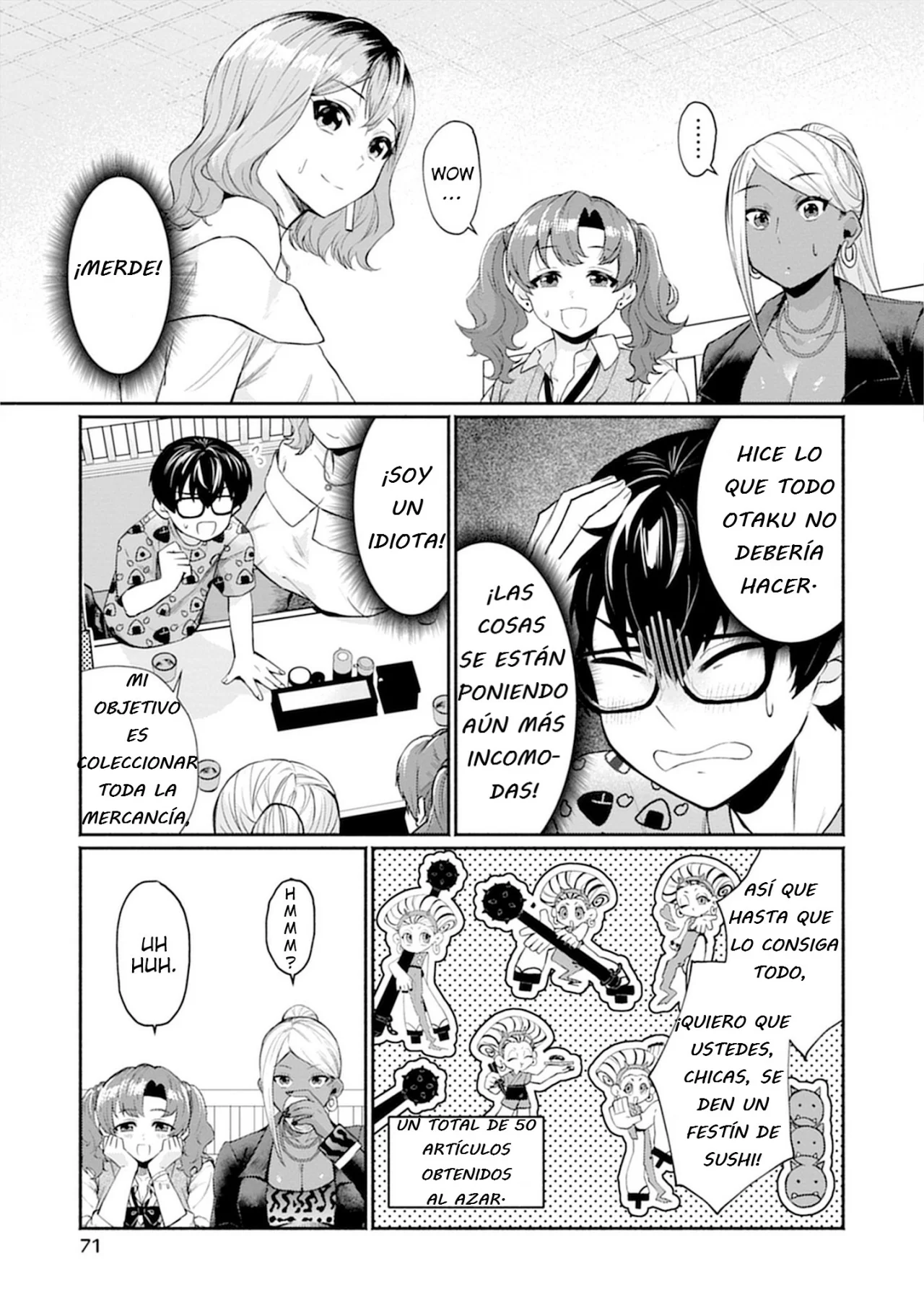 Uo Dekka – Kyonyuu Kyojiri Koushinchou Gyaru-chan wa Boku ni Koi Shiteru Capítulo 3 - Page 7