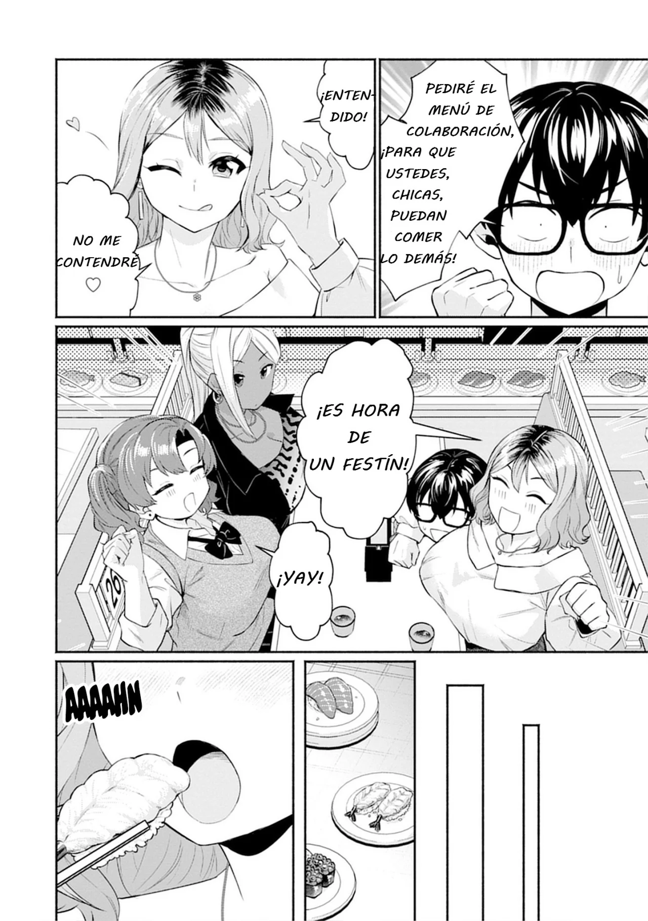 Uo Dekka – Kyonyuu Kyojiri Koushinchou Gyaru-chan wa Boku ni Koi Shiteru Capítulo 3 - Page 8