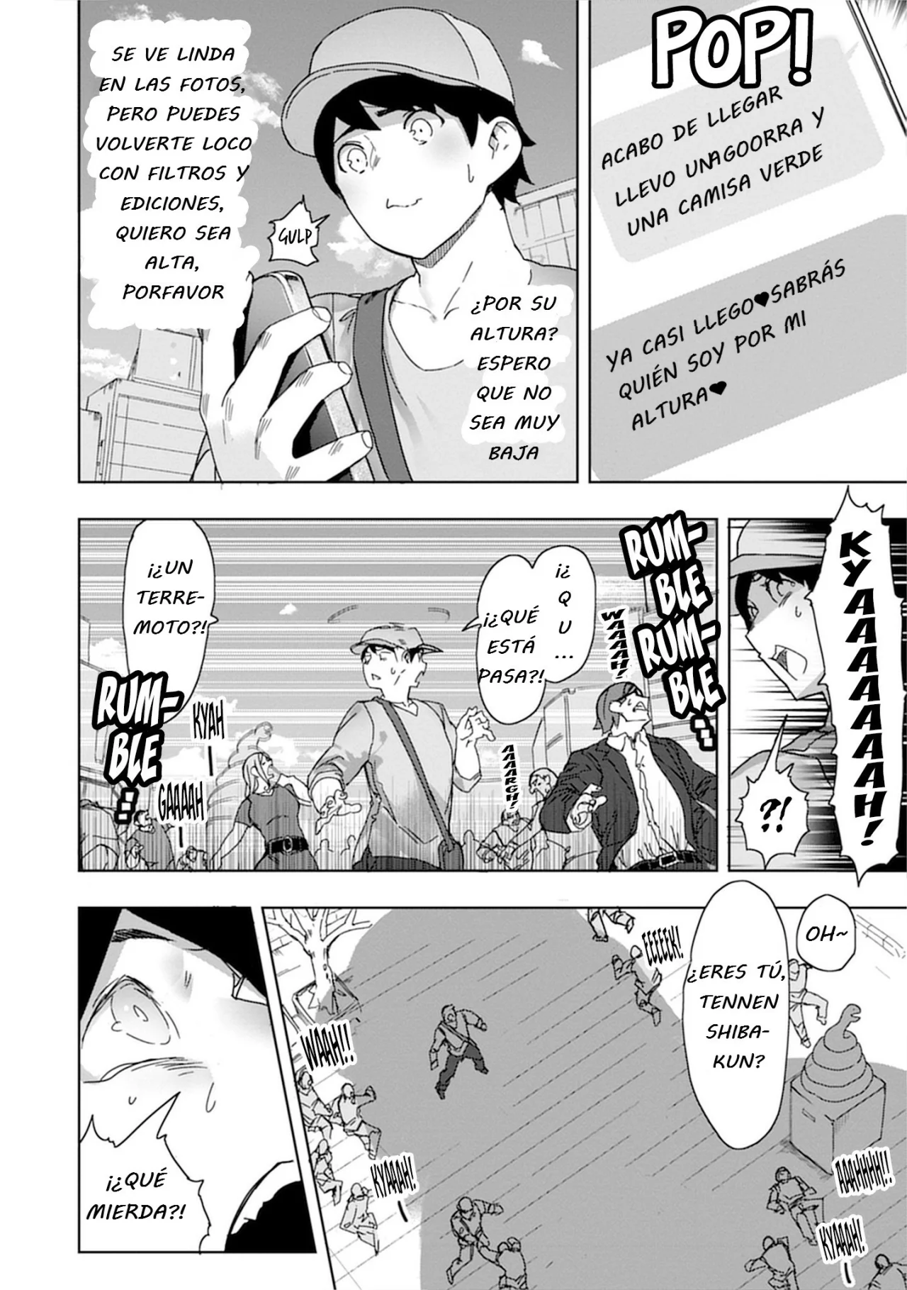 Uo Dekka – Kyonyuu Kyojiri Koushinchou Gyaru-chan wa Boku ni Koi Shiteru Capítulo 4 - Page 3