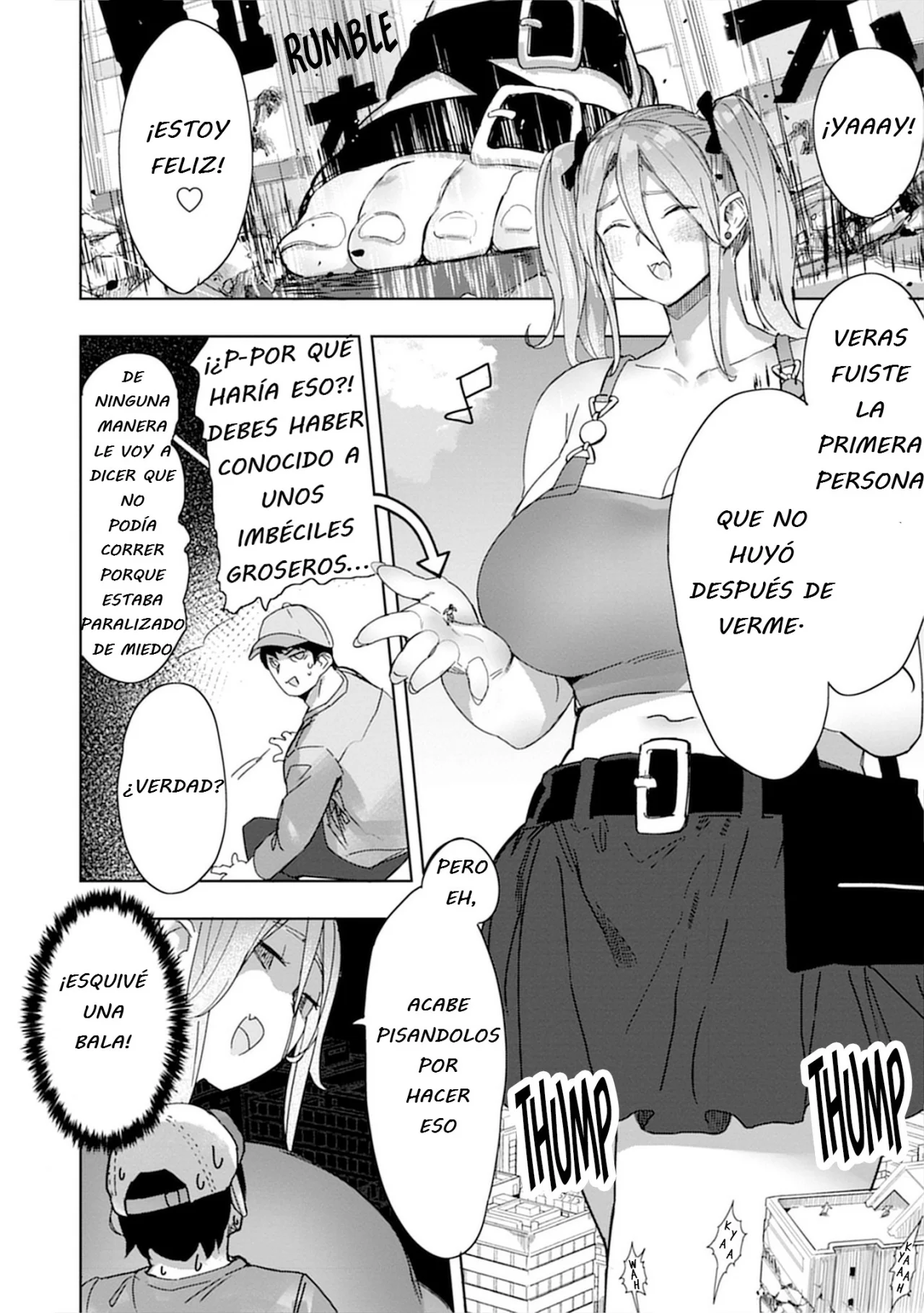 Uo Dekka – Kyonyuu Kyojiri Koushinchou Gyaru-chan wa Boku ni Koi Shiteru Capítulo 4 - Page 6