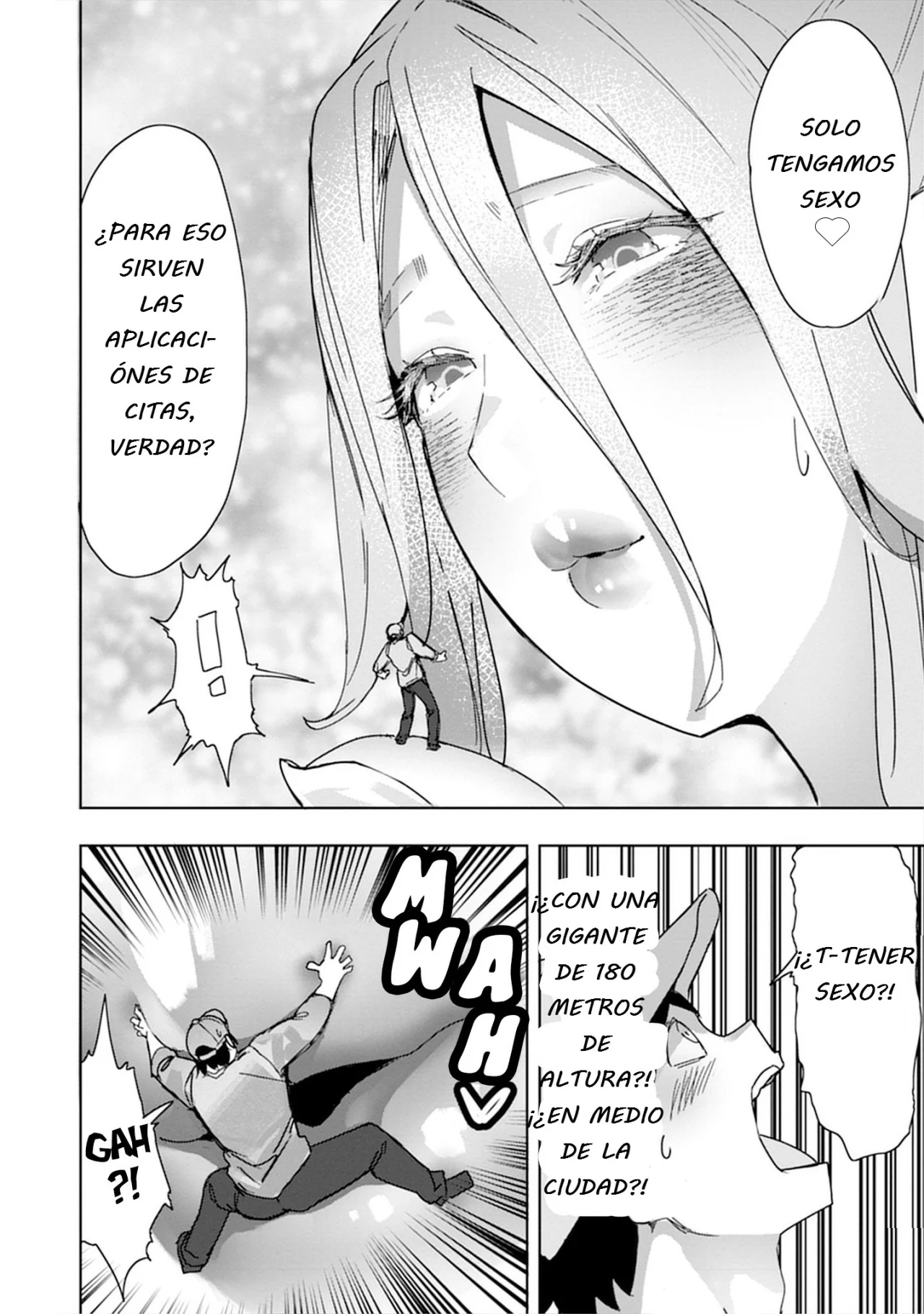 Uo Dekka – Kyonyuu Kyojiri Koushinchou Gyaru-chan wa Boku ni Koi Shiteru Capítulo 4 - Page 8