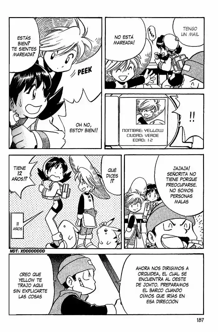 Pokémon Special Capítulo 142 - Page 7