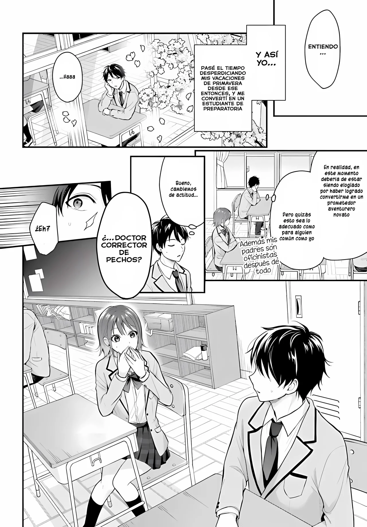 Boukensha ni Narenakatta Ore, Skill «Oppai Kyousei» de Nayameru Ano Ko wo Hitodasuke!? Capítulo 1 - Page 9
