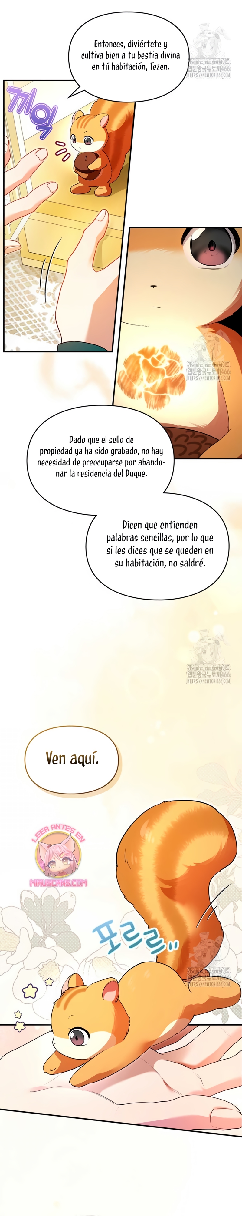 Me convertí en una ardilla que salvó al villano Capítulo 1 - Page 10