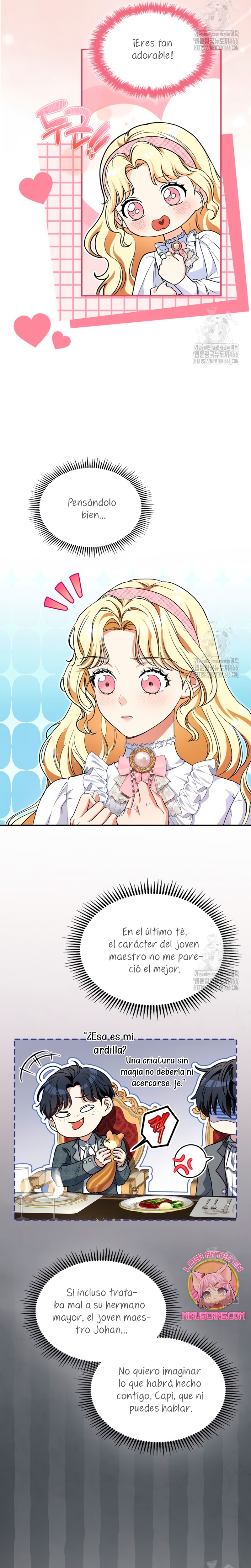 Me convertí en una ardilla que salvó al villano Capítulo 11 - Page 10