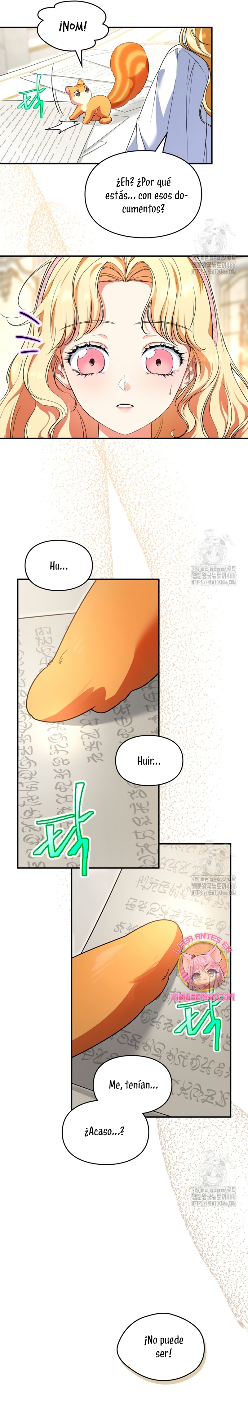 Me convertí en una ardilla que salvó al villano Capítulo 11 - Page 8