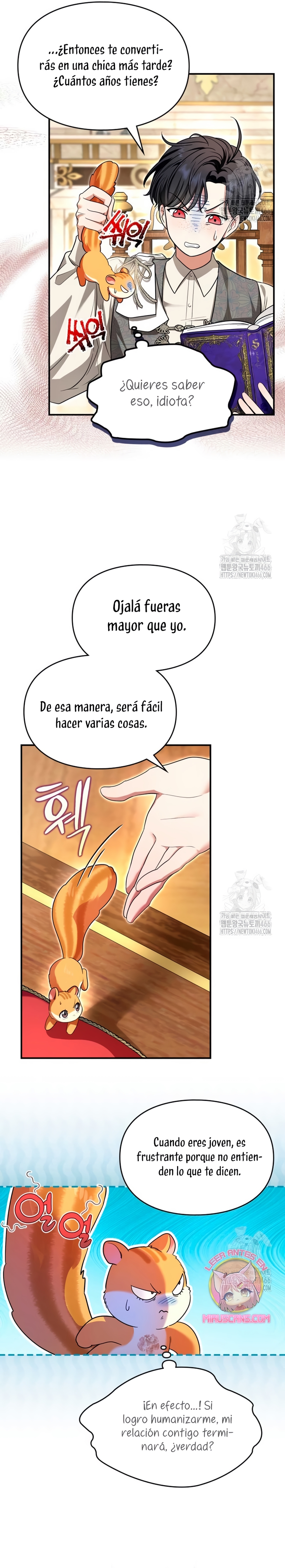 Me convertí en una ardilla que salvó al villano Capítulo 3 - Page 6