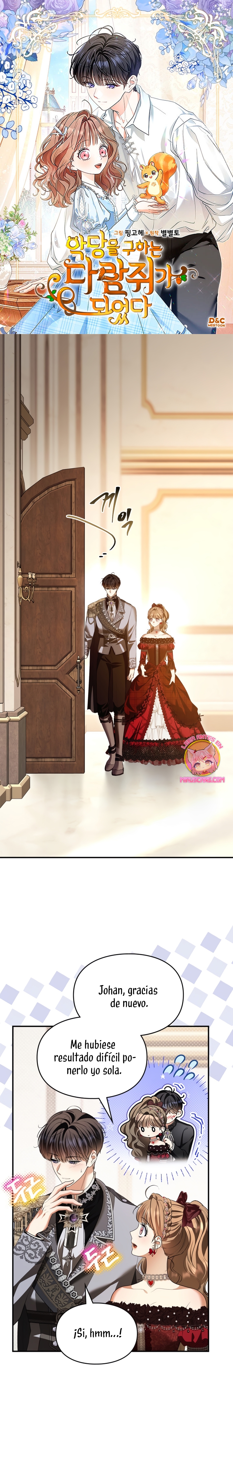 Me convertí en una ardilla que salvó al villano Capítulo 32 - Page 2