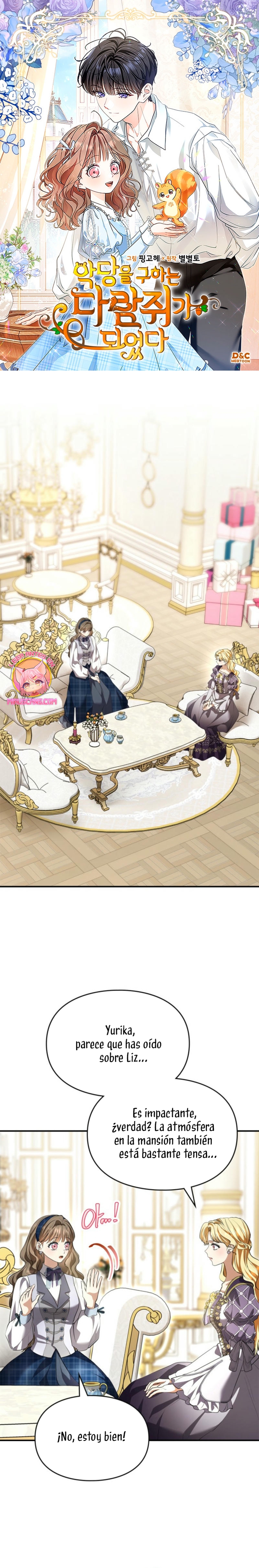 Me convertí en una ardilla que salvó al villano Capítulo 34 - Page 2