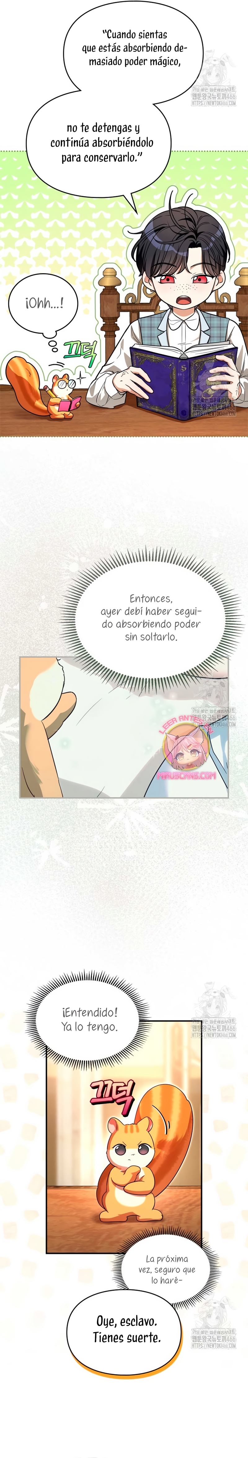 Me convertí en una ardilla que salvó al villano Capítulo 4 - Page 10
