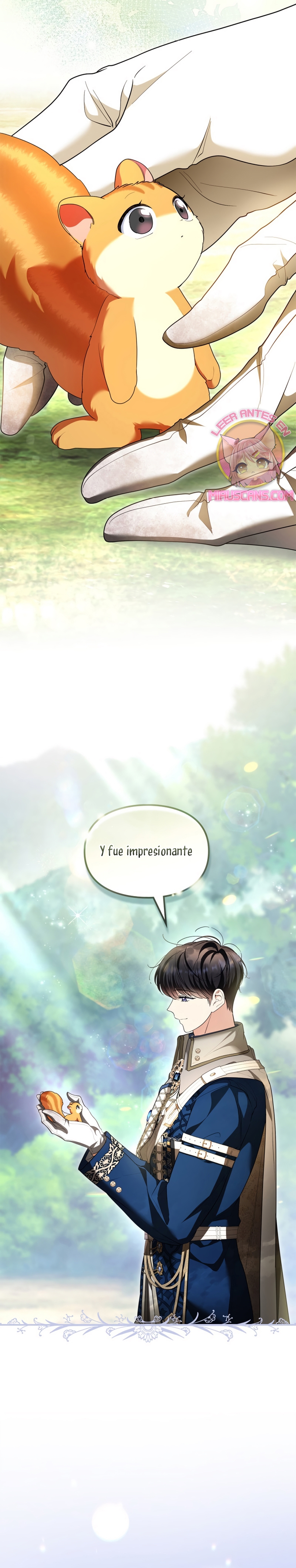 Me convertí en una ardilla que salvó al villano Capítulo 43 - Page 15