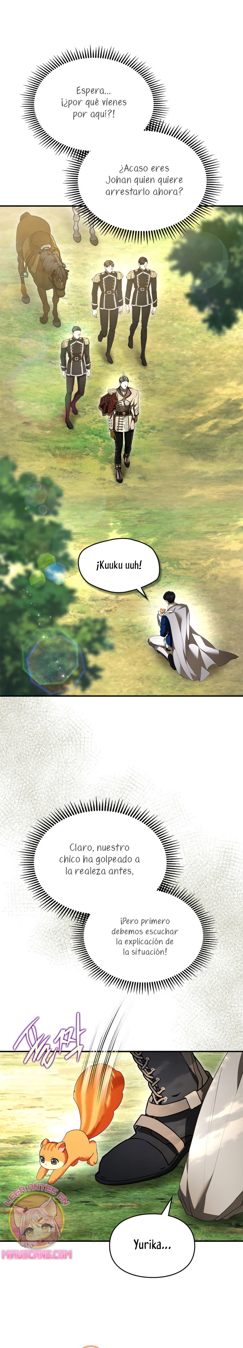 Me convertí en una ardilla que salvó al villano Capítulo 43 - Page 8