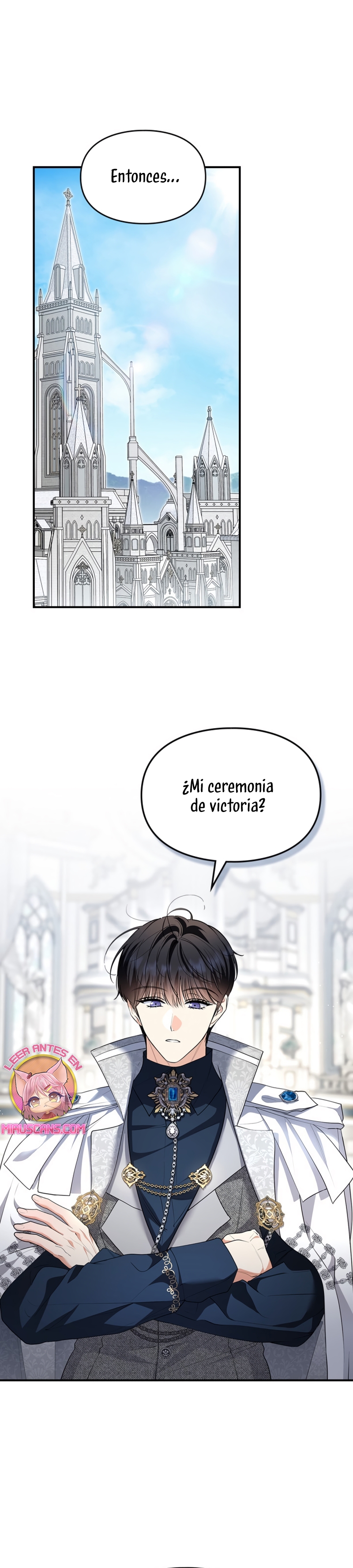 Me convertí en una ardilla que salvó al villano Capítulo 44 - Page 3