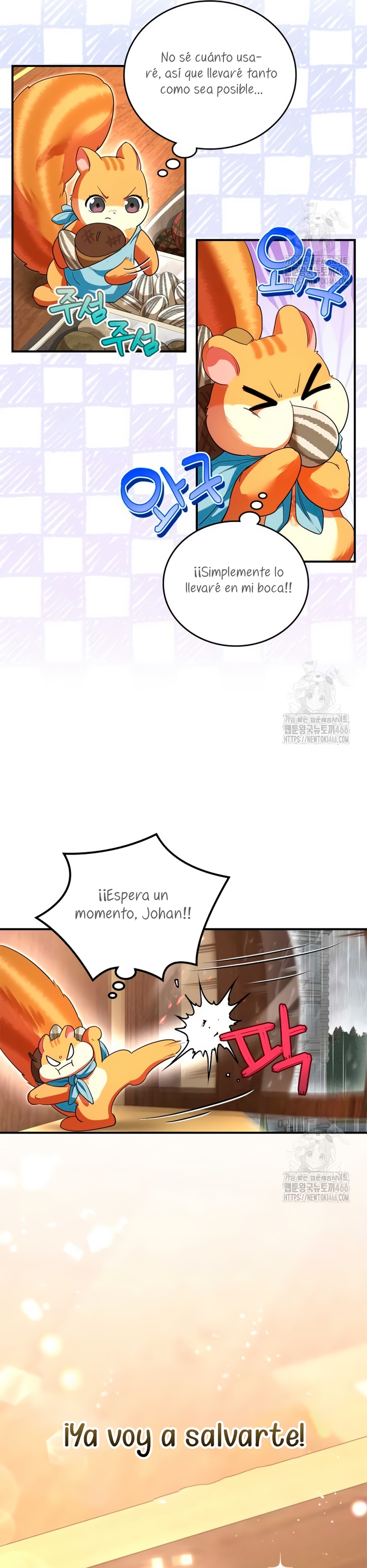 Me convertí en una ardilla que salvó al villano Capítulo 5 - Page 7