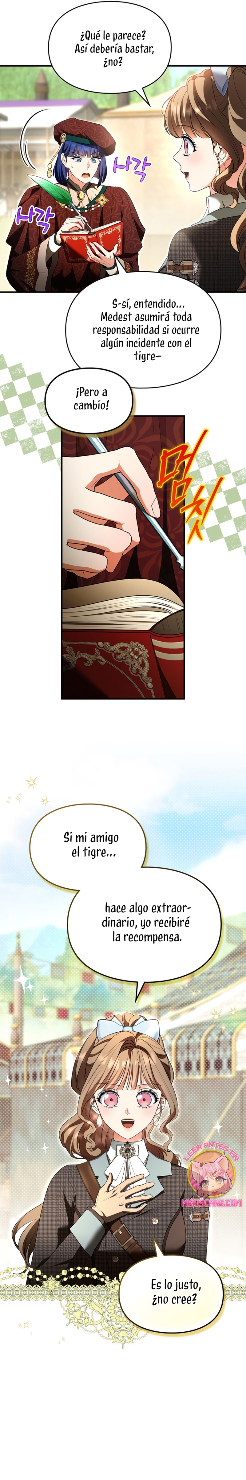 Me convertí en una ardilla que salvó al villano Capítulo 55 - Page 14