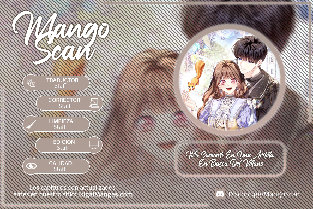 Me convertí en una ardilla que salvó al villano Capítulo 59 - Page 0