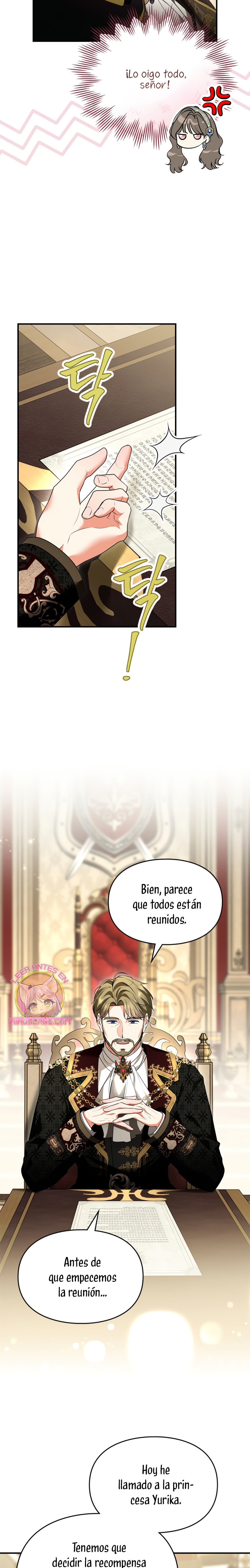 Me convertí en una ardilla que salvó al villano Capítulo 60 - Page 10