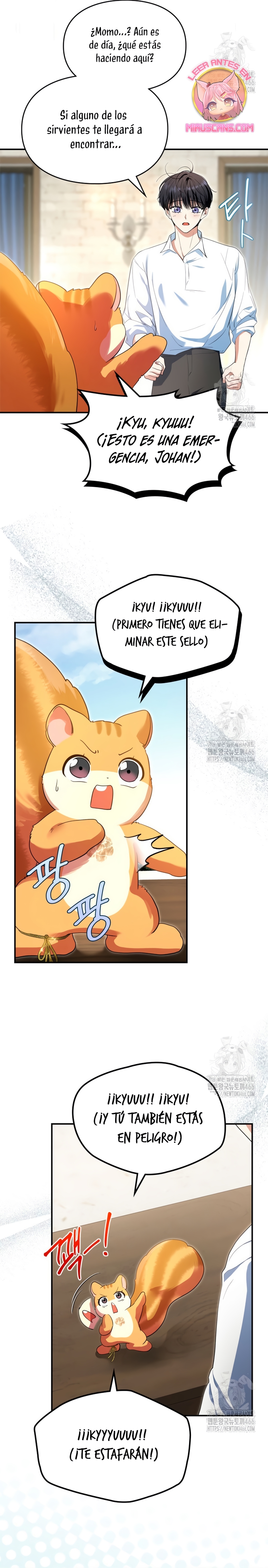 Me convertí en una ardilla que salvó al villano Capítulo 9 - Page 15
