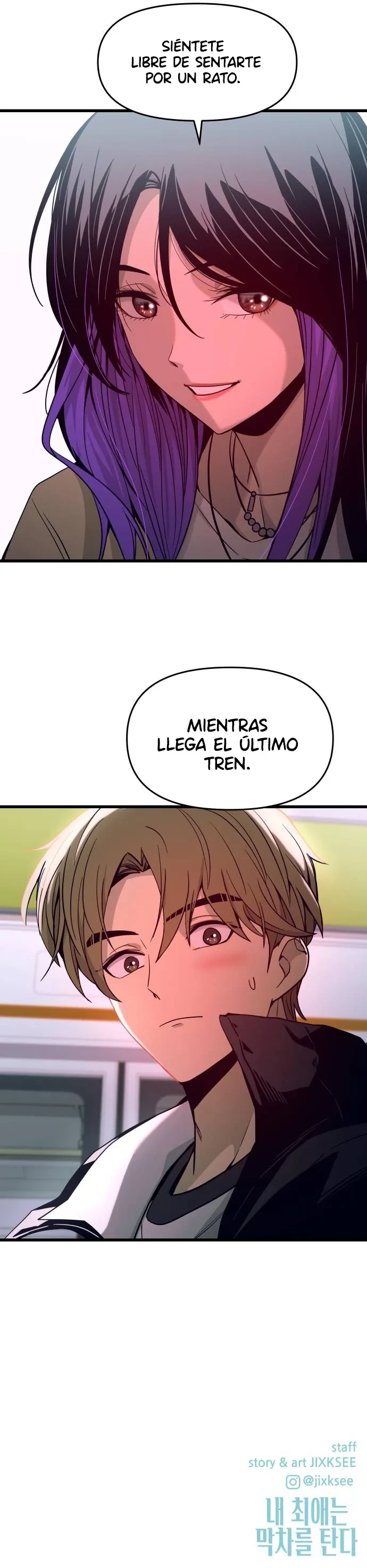 Nuestro encuentro en el ultimo tren. Capítulo 1 - Page 20