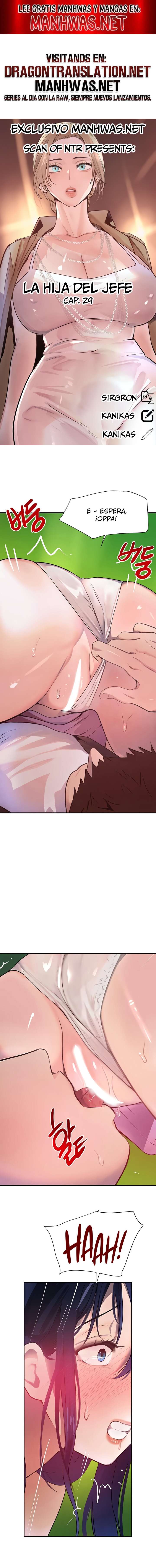 La hija del jefe Capítulo 29 - Page 1