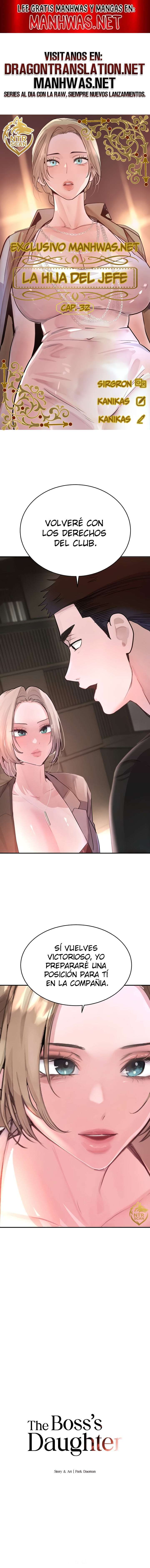 La hija del jefe Capítulo 32 - Page 1