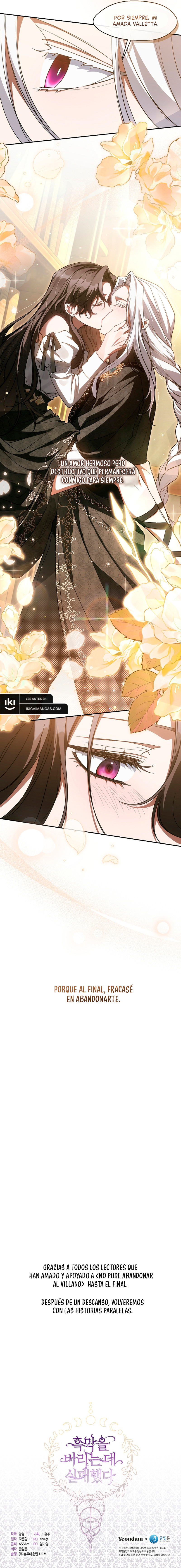 No Pude Abandonar Al Villano Capítulo 109 - Page 11