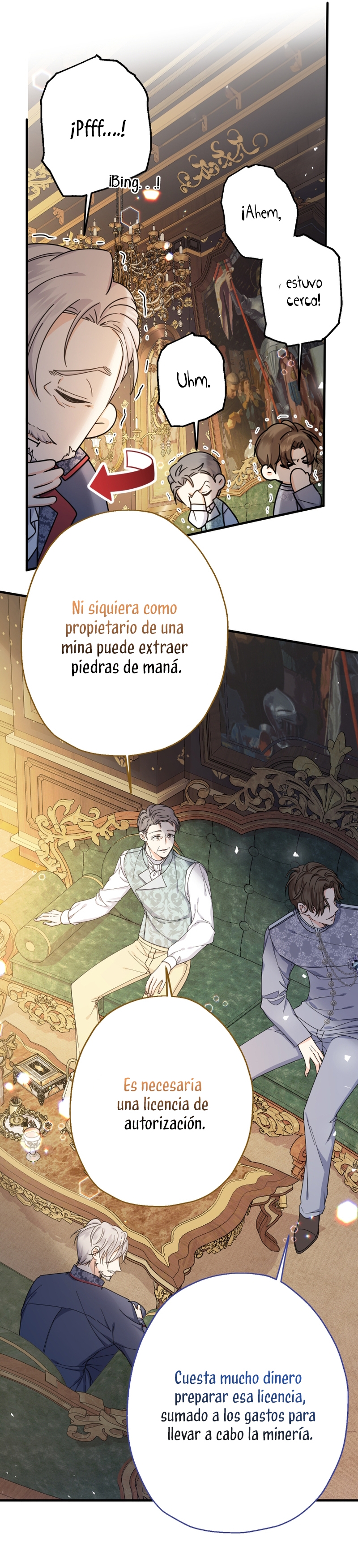 Soy una bebé con dinero en una novela de fantasía romántica Capítulo 23 - Page 4