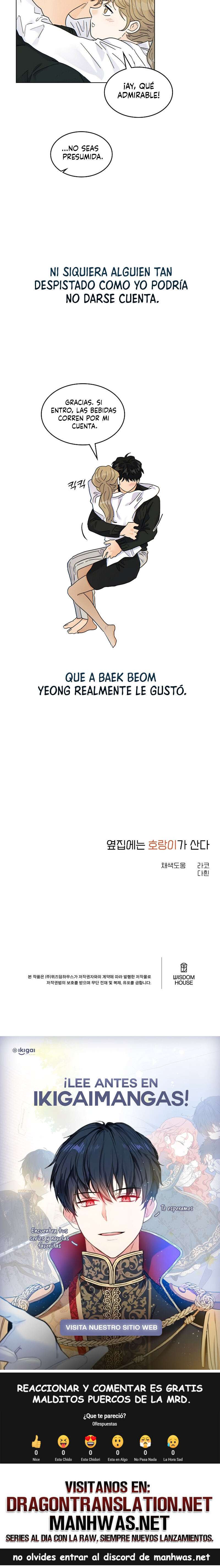 Al lado vive un tigre Capítulo 23 - Page 12