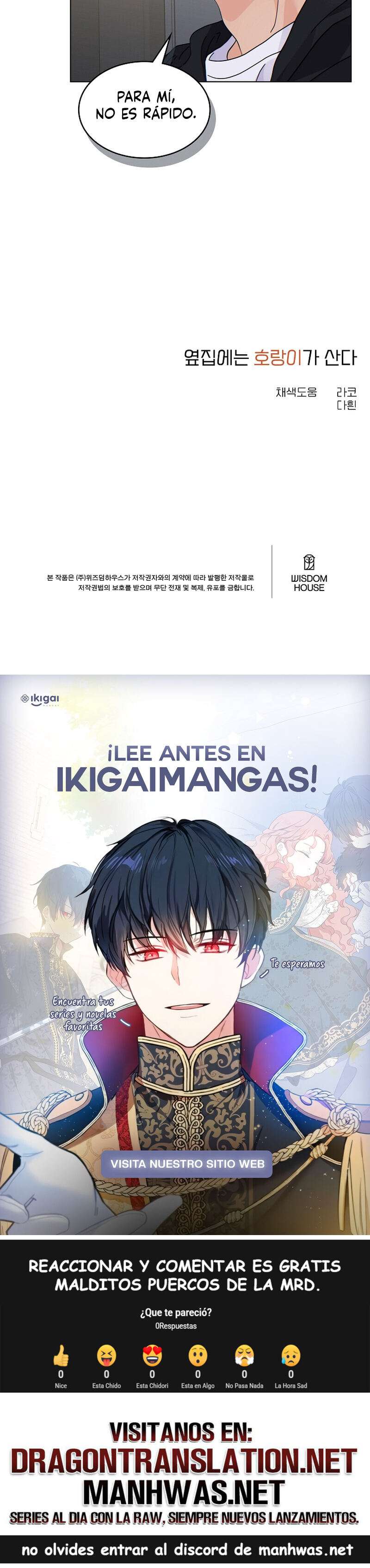 Al lado vive un tigre Capítulo 27 - Page 11