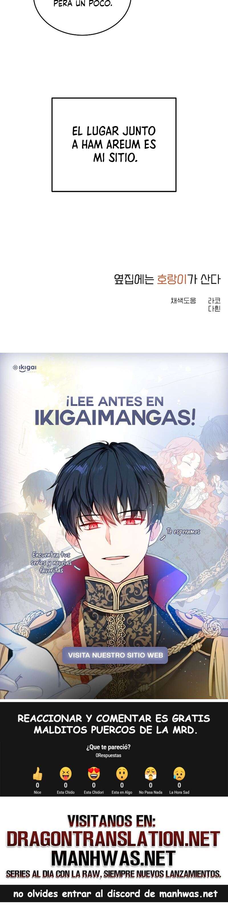 Al lado vive un tigre Capítulo 34 - Page 12