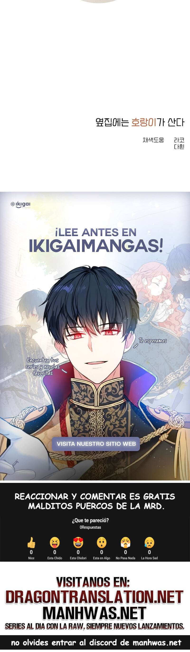 Al lado vive un tigre Capítulo 35.1 - Page 11