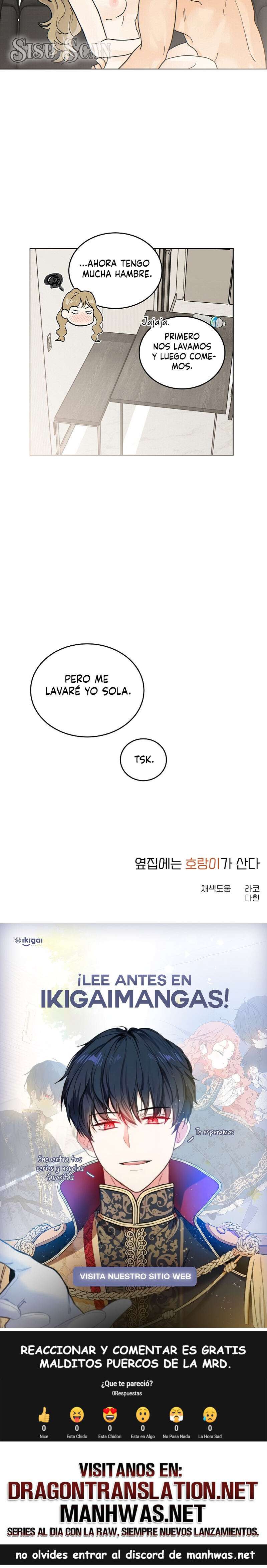 Al lado vive un tigre Capítulo 35.2 - Page 10