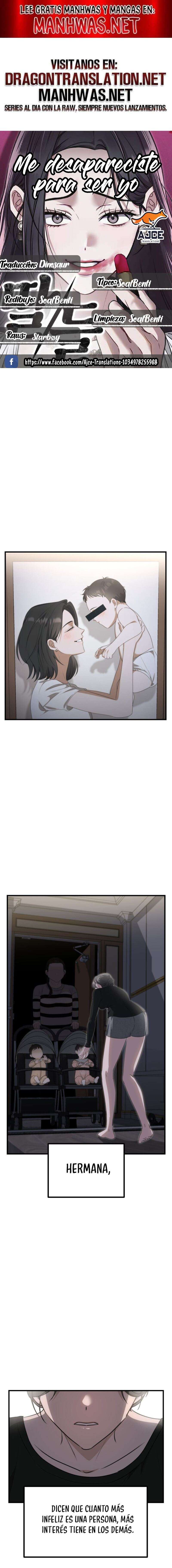 Me desapareciste para ser yo Capítulo 7 - Page 1