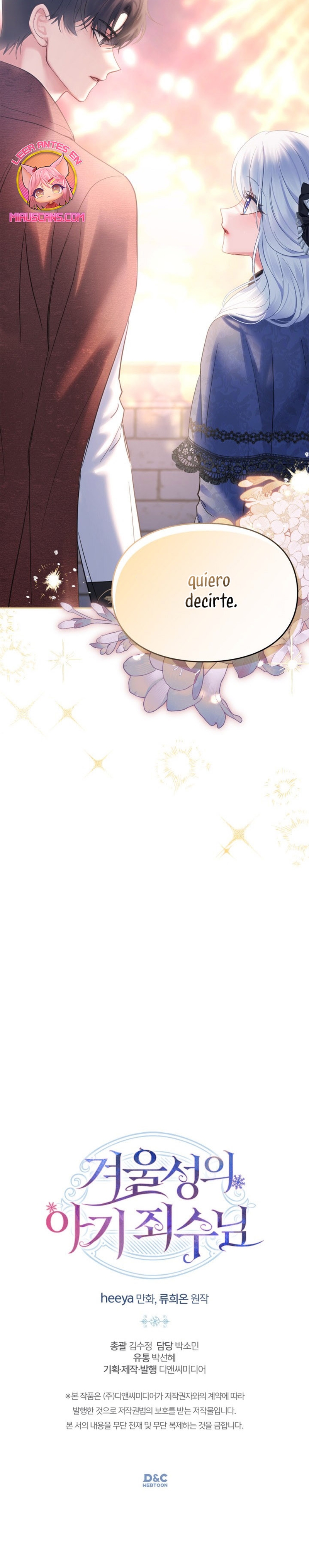 La bebé prisionera del castillo de invierno Capítulo 23 - Page 36