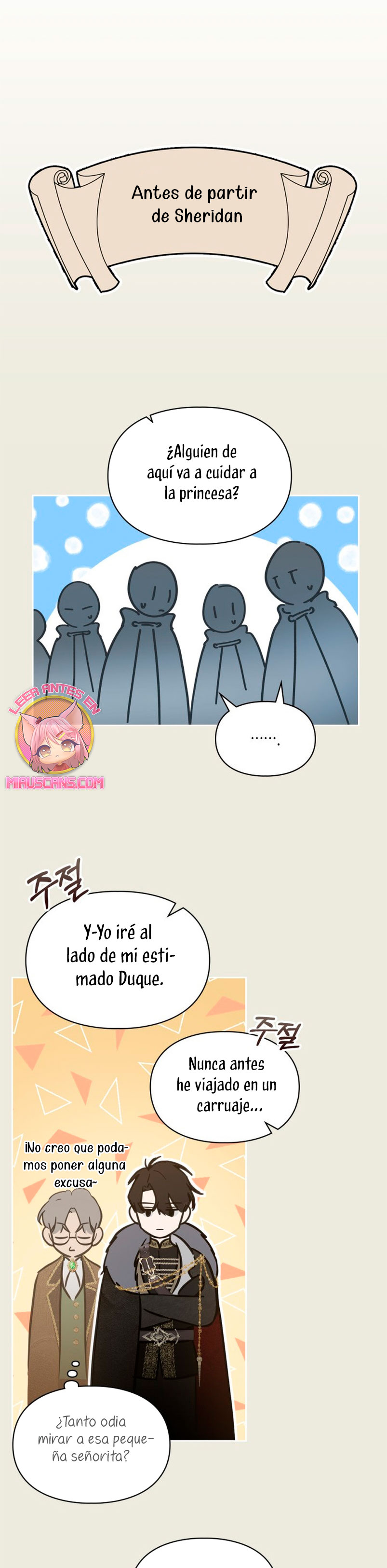 La bebé prisionera del castillo de invierno Capítulo 3 - Page 18