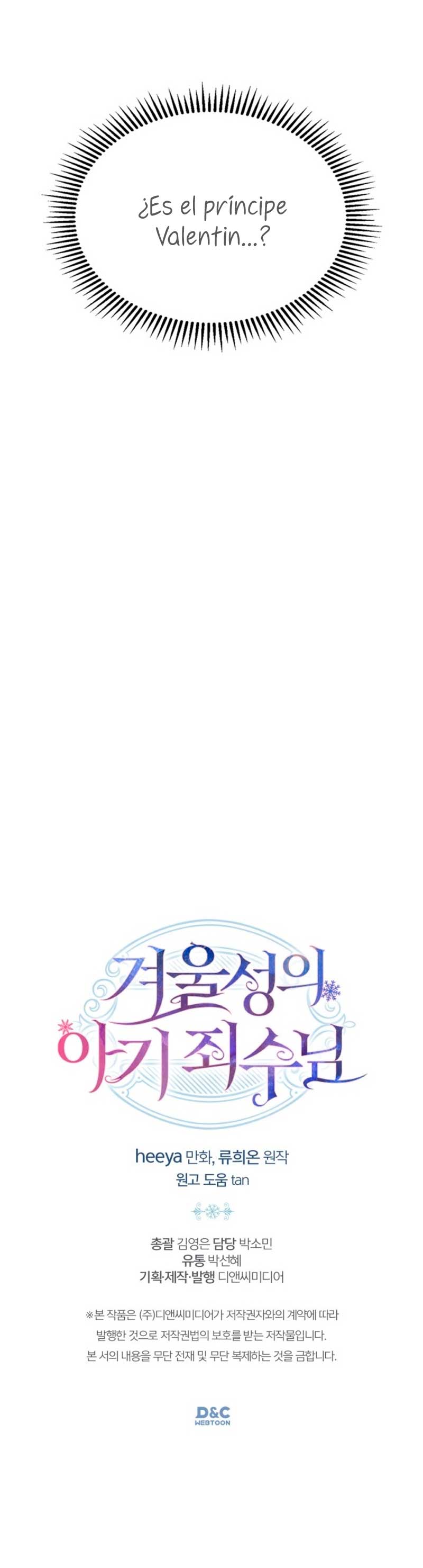 La bebé prisionera del castillo de invierno Capítulo 34 - Page 37