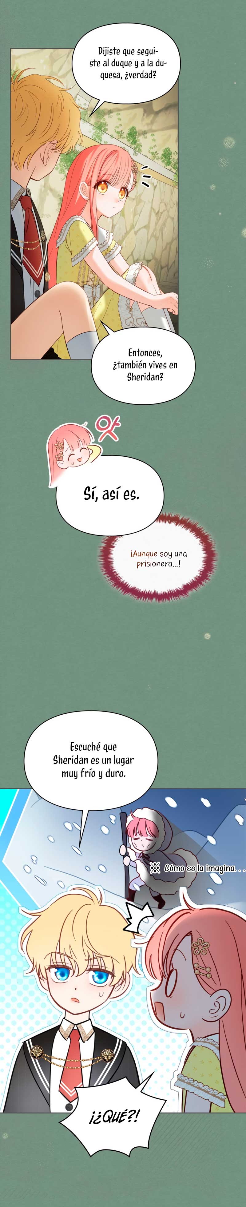 La bebé prisionera del castillo de invierno Capítulo 35 - Page 14