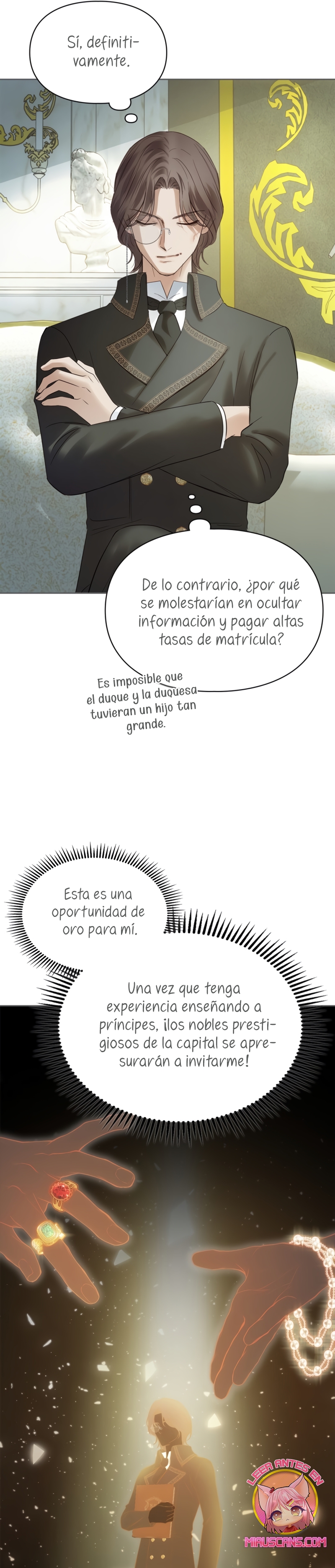 La bebé prisionera del castillo de invierno Capítulo 39 - Page 11