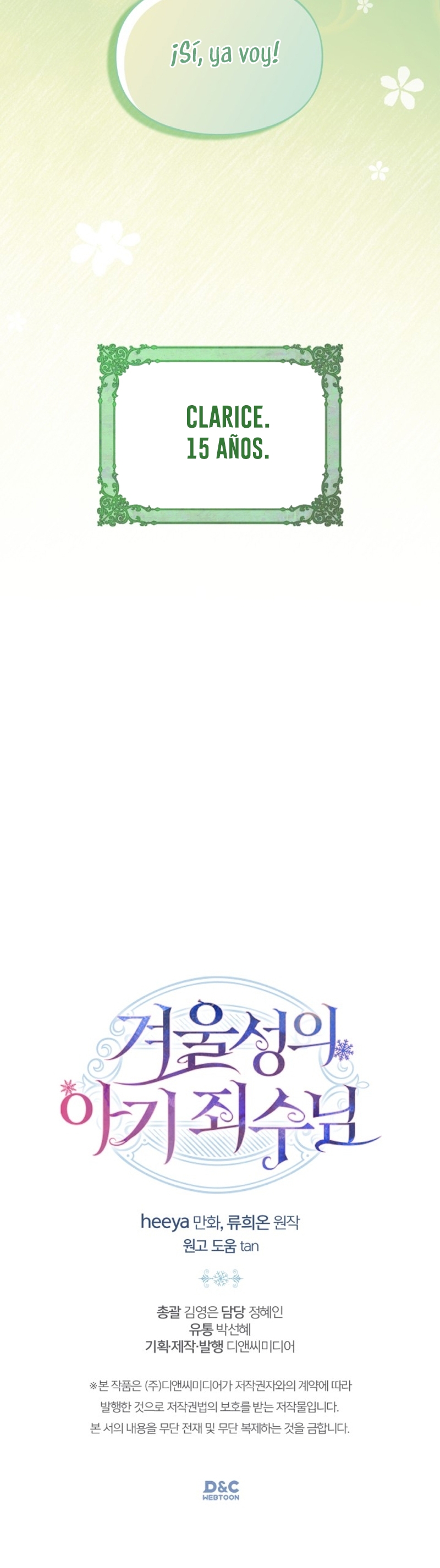 La bebé prisionera del castillo de invierno Capítulo 51 - Page 61