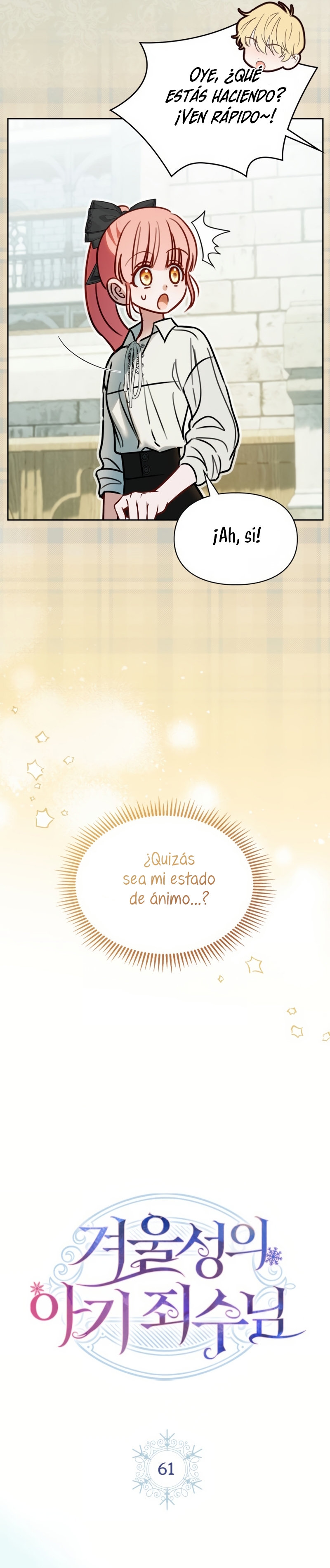 La bebé prisionera del castillo de invierno Capítulo 61 - Page 5