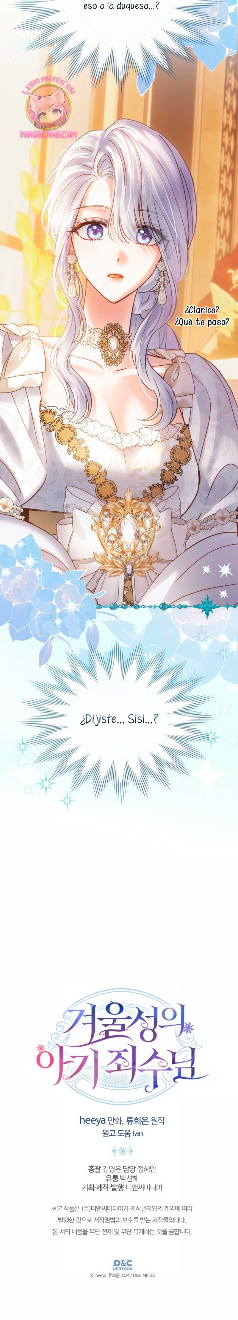 La bebé prisionera del castillo de invierno Capítulo 66 - Page 34